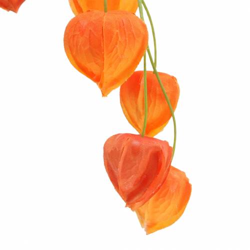 Floristik24 Rama de Physalis naranja artificial 78cm