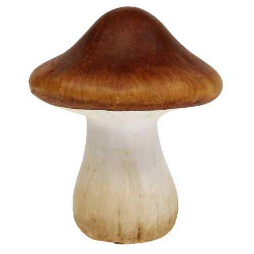 Floristik24 Mezcla de setas de arcilla-cerámica marrón 9cm 8pcs