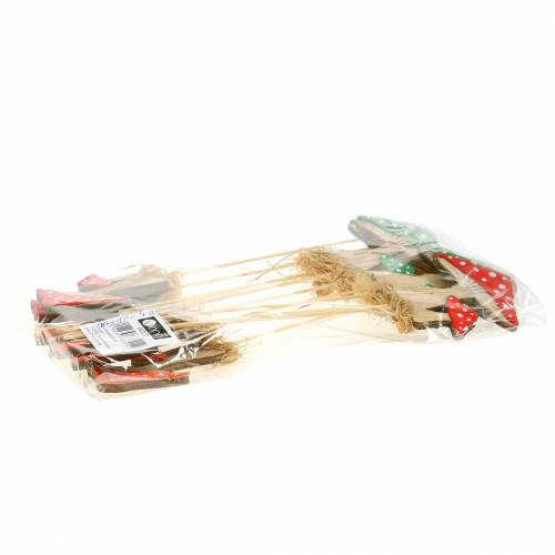 Floristik24 Pincho Otoño Hongo Surtido A28cm 12piezas