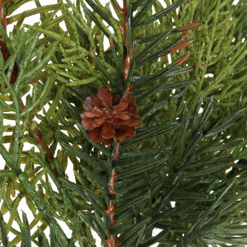 Ramas decorativas Navidad rama de pino artificial 31cm 2uds