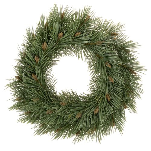 Corona artificial de ramas de pino con piñas pequeñas, 40 cm. comprar | Floristik24.es
