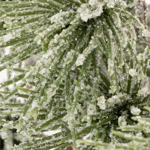 Rama artificial de abeto, rama grande de pino para decoración invernal, 55 cm, 3 piezas | Floristik24.es