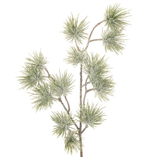 Rama artificial de abeto, rama grande de pino para decoración invernal, 55 cm, 3 piezas | Floristik24.es