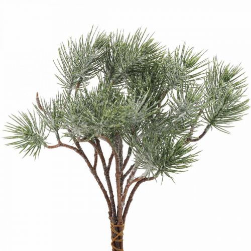 Floristik24 Ramas navideñas rama de pino artificial nevada 30cm 6pcs
