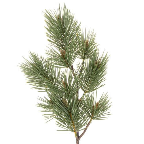 Rama de pino artificial como rama de abeto decorativa, 55 cm, 3 piezas | Floristik24.es