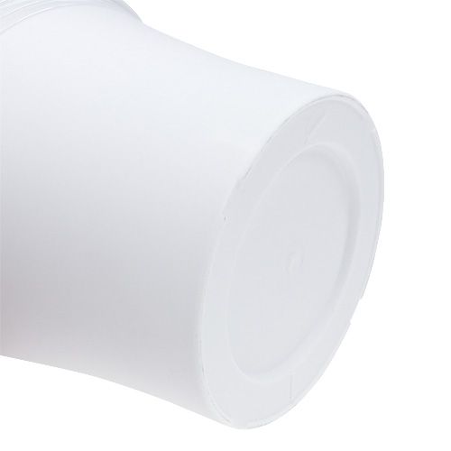 Artículo Maceta de plástico “Irys” blanco Ø22cm H18cm 1 pieza