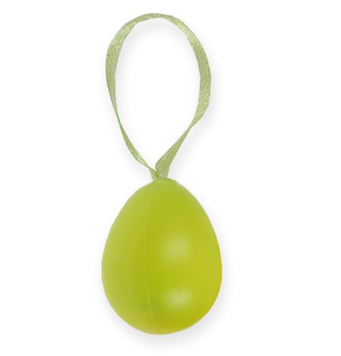 Floristik24 Huevos de pascua decorativos de plástico para colgar ordenados 24 piezas