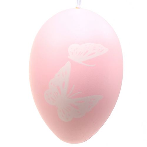 Floristik24 Huevos de pascua para colgar colores pastel 12cm 4uds
