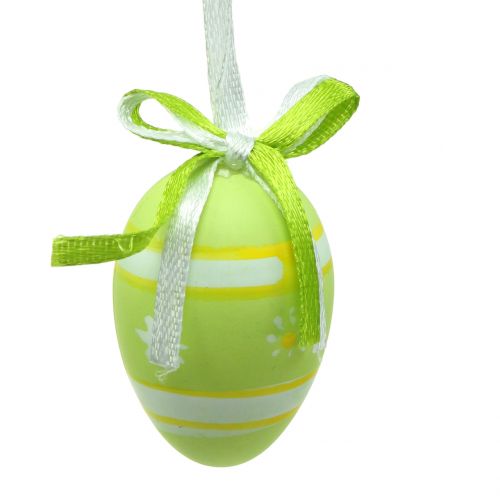 Floristik24 Huevos de Pascua para colgar de colores 4cm 12uds