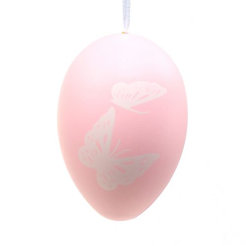 Floristik24 Huevos de Pascua para colgar colores pastel 8cm 4uds
