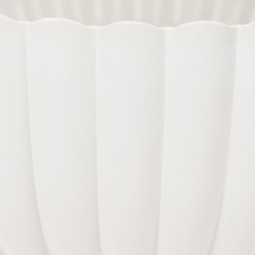 Bol decorativo acanalado, tamaño grande 25 cm | Floristik24.es