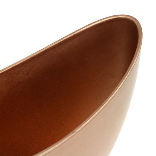 Floristik24 Cuenco decorativo cobre 20cm x 9cm H12cm 1 pieza