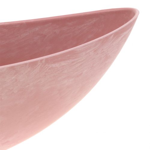 Artículo Cuenco decorativo para plantas rosa 34cm x 11cm H11cm