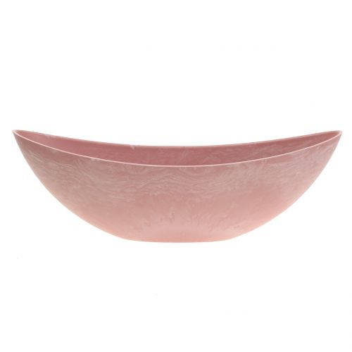 Artículo Cuenco decorativo para plantas rosa 34cm x 11cm H11cm