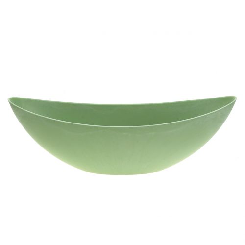 Artículo Cuenco decorativo, cuenco de plantas, verde pastel 39cm x 12cm H13cm