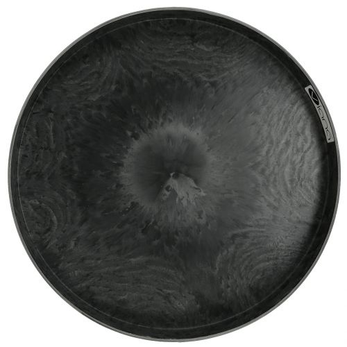 Artículo Plato de plástico plato decorativo gris blanco Ø22cm/27cm juego de 2