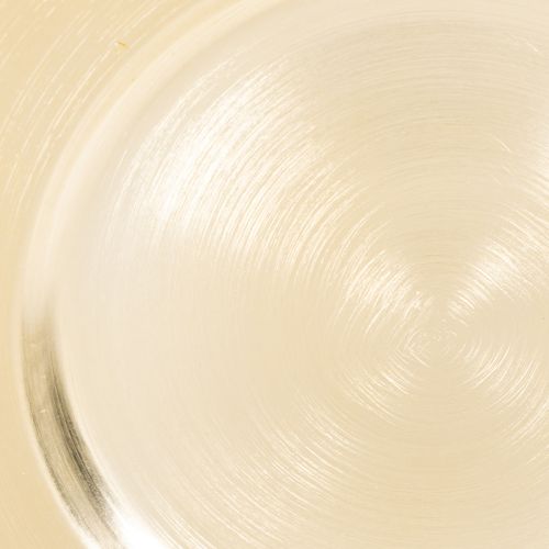 Platos decorativos redondos pequeños y brillantes, 17 cm, 6 unidades | Floristik24.es