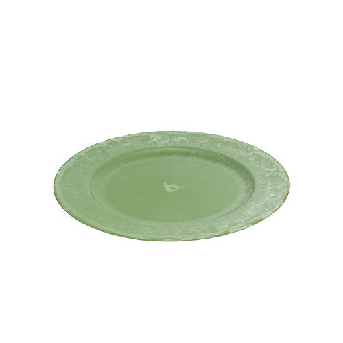 Artículo Plato cargador verde Ø25cm