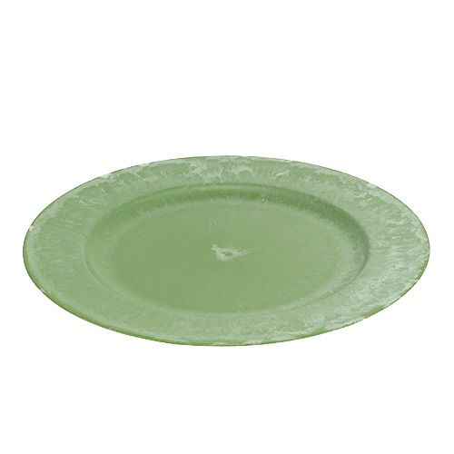 Artículo Plato cargador verde Ø30cm