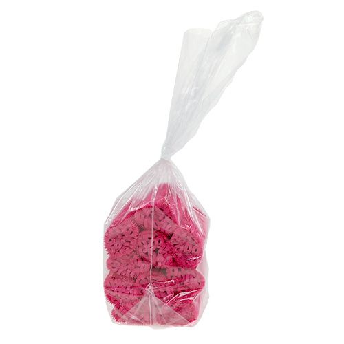 Floristik24 Puños plisados Cereza 8,5cm 100 piezas