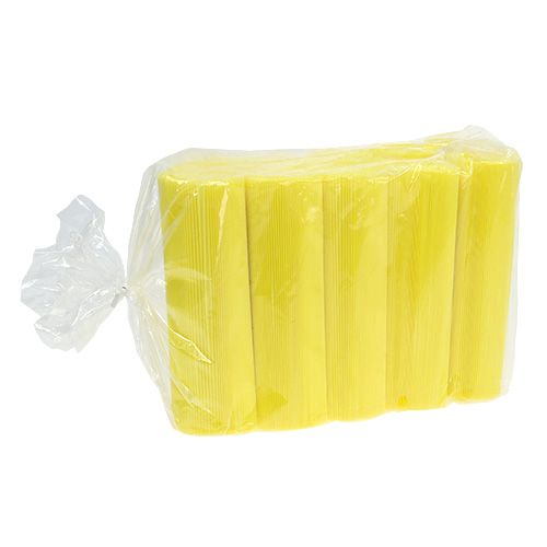 Artículo Puños plisados amarillo 18,5cm 100 piezas