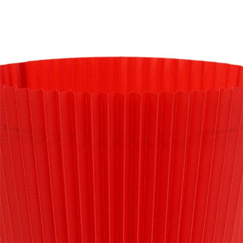 Artículo Puños plisados rojo 8,5cm 100 piezas