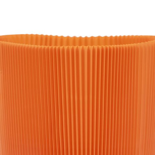 Artículo Puños plisados para maceteros naranja 12,5cm 100uds