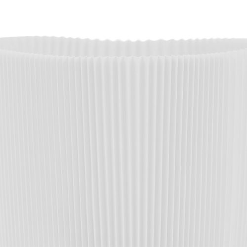 Artículo Puños plisados para maceteros blanco 14,5cm 100 piezas