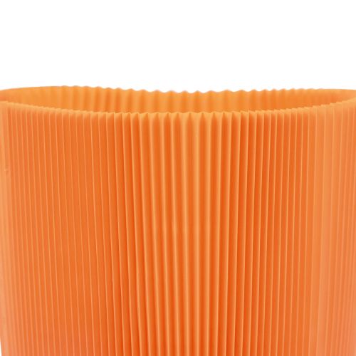 Artículo Puños plisados para maceteros naranja 14,5cm 100 piezas