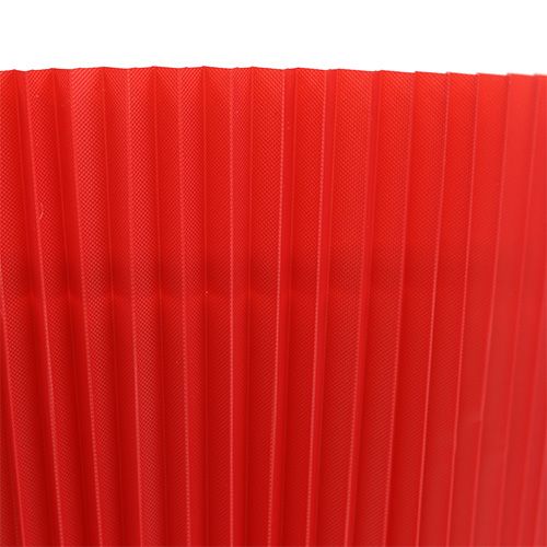 Artículo Puños plisados rojo 14,5cm 100 piezas