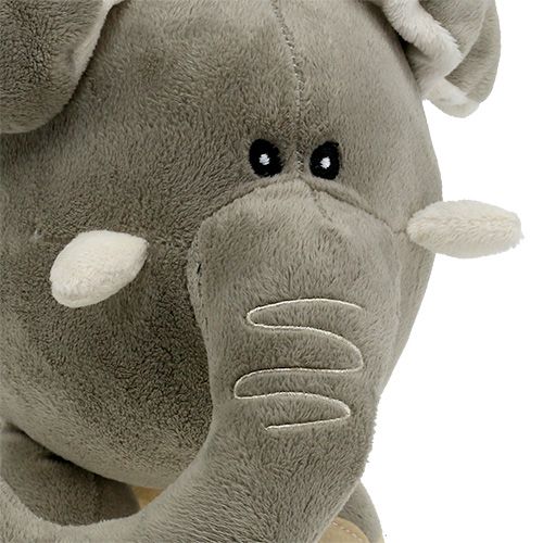 Artículo Elefante de peluche 35cm gris