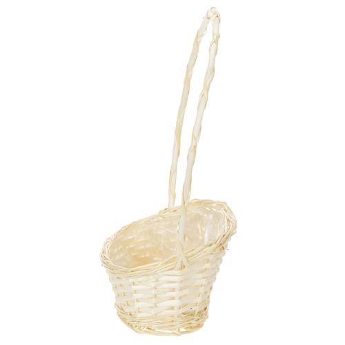 Cesta de regalo de 27 cm x 18 cm, 43 cm de alto, ligera | Floristik24.es