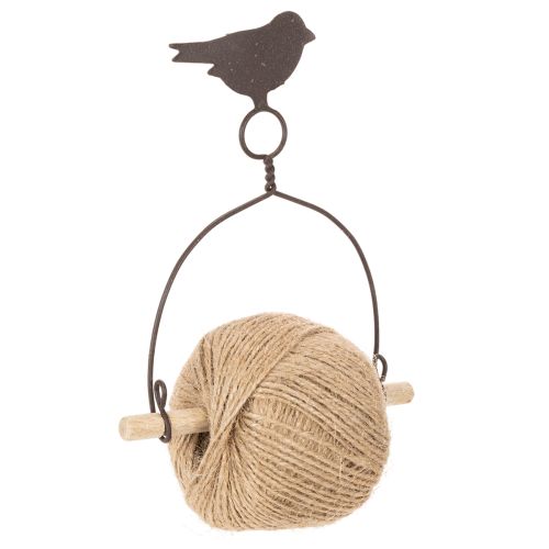 Soporte decorativo práctico para cintas, con forma de pájaro, estilo shabby chic. comprar | Floristik24.es