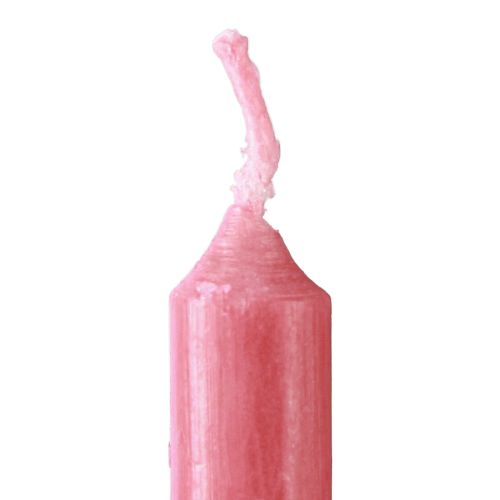 Artículo Velas para muñecas 10mm velas Wiedemann rojas 65/10 50 piezas