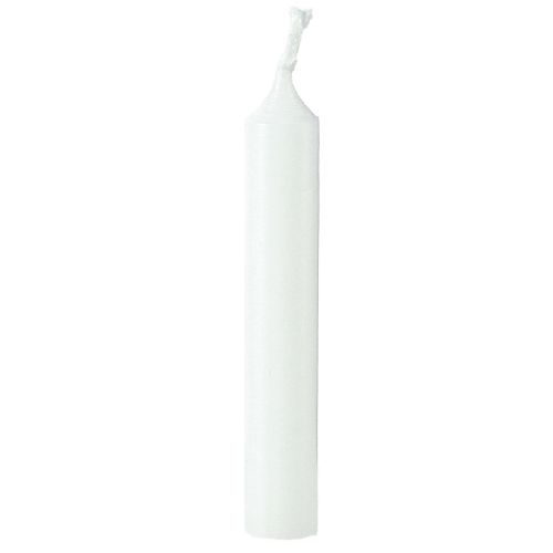 Velas para muñecas 10mm Velas Wiedemann blancas 65/10 50 piezas