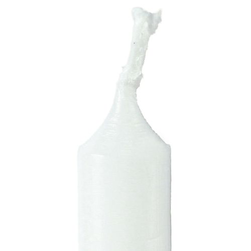 Artículo Velas para muñecas 10mm Velas Wiedemann blancas 65/10 50 piezas