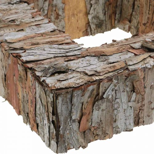 Corteza de árbol deco corteza de pino abierta cuadrada 30×30cm
