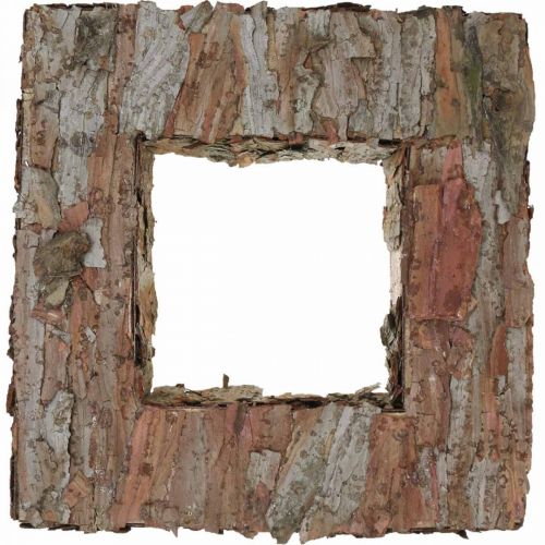 Floristik24 Corteza de árbol deco corteza de pino abierta cuadrada 30×30cm