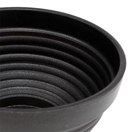 Artículo Cuenco R de plástico antracita Ø13cm, 10 piezas