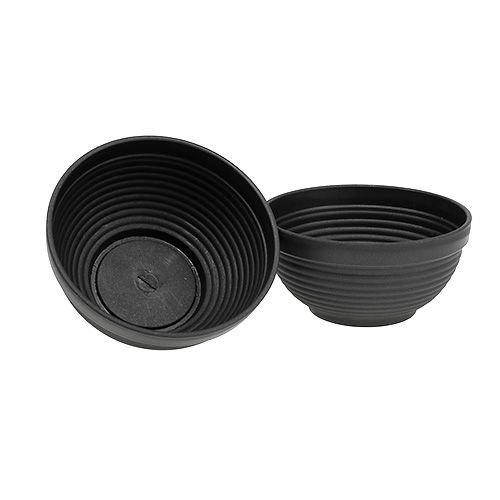 R-bowl plástico antracita Ø15cm, 10ud