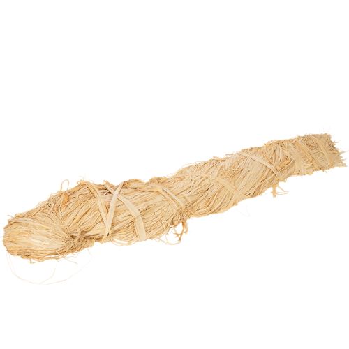Artículo Manojos de rafia natural para floristería y envoltura de regalos, 1 kg