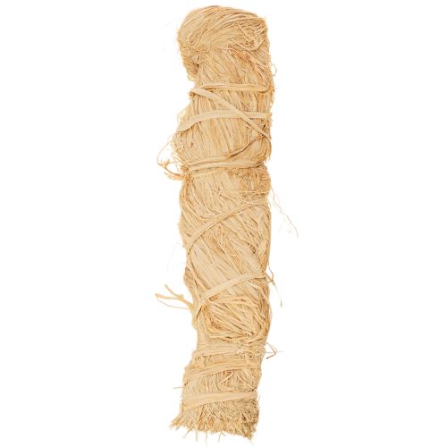 Artículo Manojos de rafia natural para floristería y envoltura de regalos, 1 kg