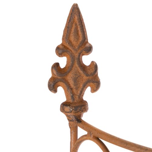 Artículo Enrejado de metal para jardín, ideal para parterres y decoración versátil, 60 cm