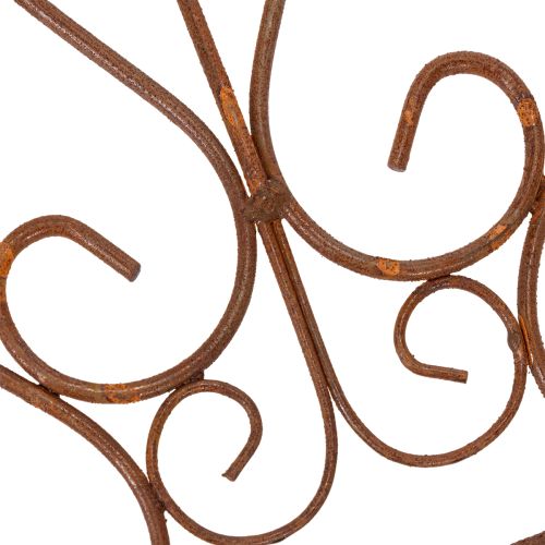 Artículo Enrejado con diseño romántico para rosas y plantas trepadoras en parterres, 64cm