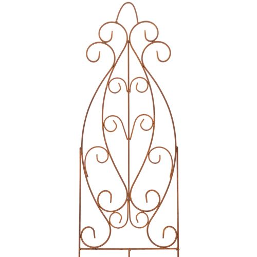 Enrejado de jardín metálico, soporte decorativo para plantas trepadoras, 93 cm