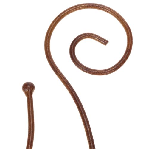 Artículo Enrejado de jardín metálico con diseño curvo para plantas trepadoras, 110cm