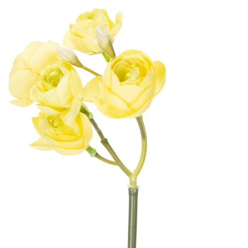 Artículo Ramo de ranúnculos artificiales para decoración primaveral del hogar, 32 cm, 5 piezas