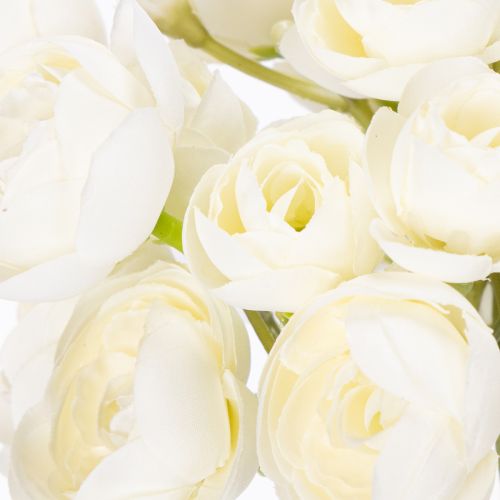 Artículo Ramo de ranúnculos artificiales, decoración floral de larga duración para primavera, 32 cm, 5 piezas