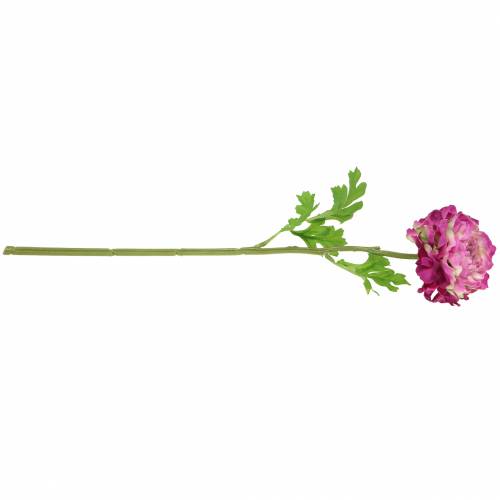 Floristik24 Ranunculus violeta artificial 48cm