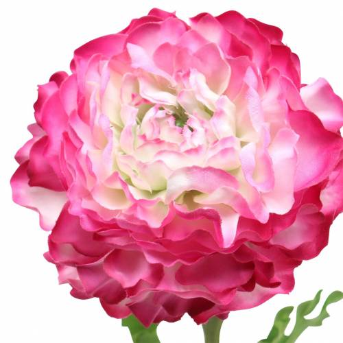 Artículo Ranunculus rosa artificial 48cm